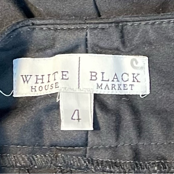 White House Black Market Flat Front Shorts Size 4 - Picture 3 of 3